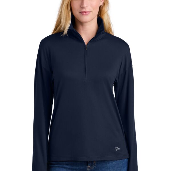 New Era Women's Power 1/2 Zip LNEA228 Women's Power 1/2 Zip Thumbnail