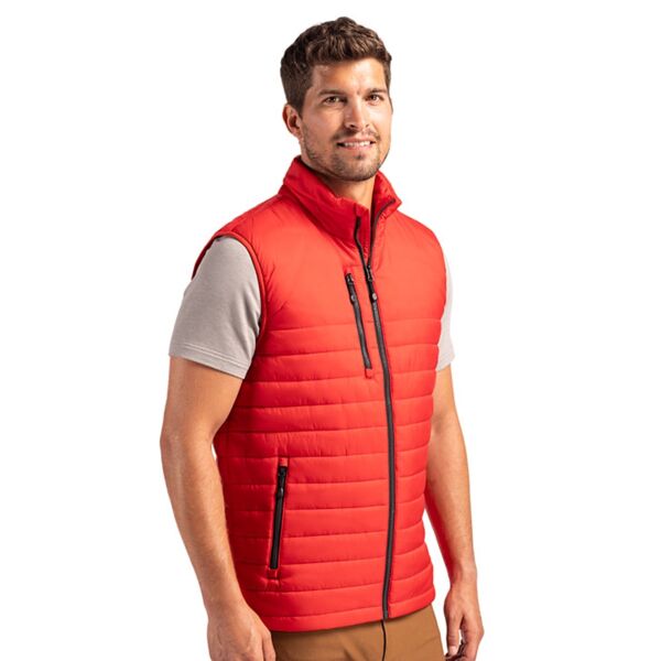 Clique Clique Valhalla Eco Full Zip Mens Puffer Vest MQO00082 Clique Valhalla Eco Full Zip Mens Puffer Vest Thumbnail