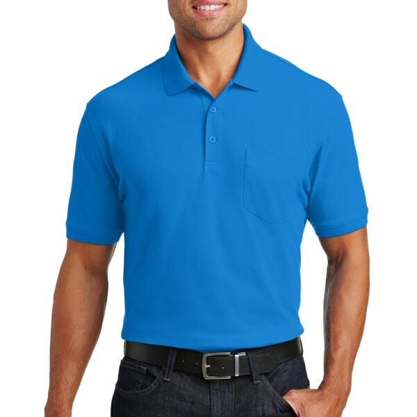 Port Authority Core Classic Pique Pocket Polo K100P Core Classic Pique Pocket Polo Thumbnail