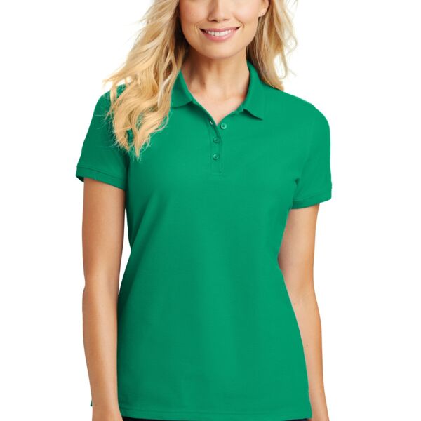 Port Authority Ladies Core Classic Pique Polo L100 Ladies Core Classic Pique Polo Thumbnail