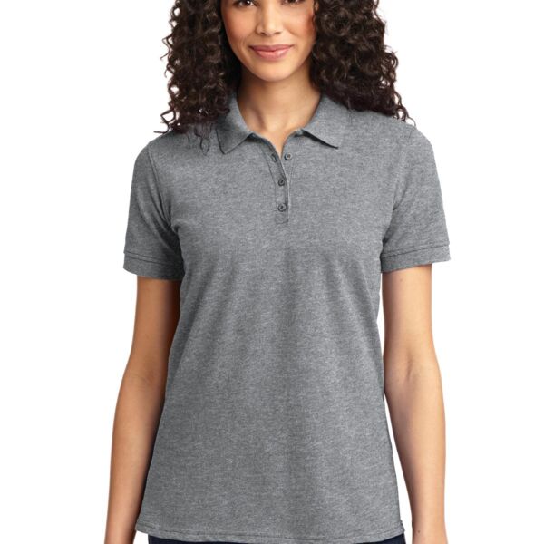 Port & Company Ladies Core Blend Pique Polo LKP155 Ladies Core Blend Pique Polo Thumbnail