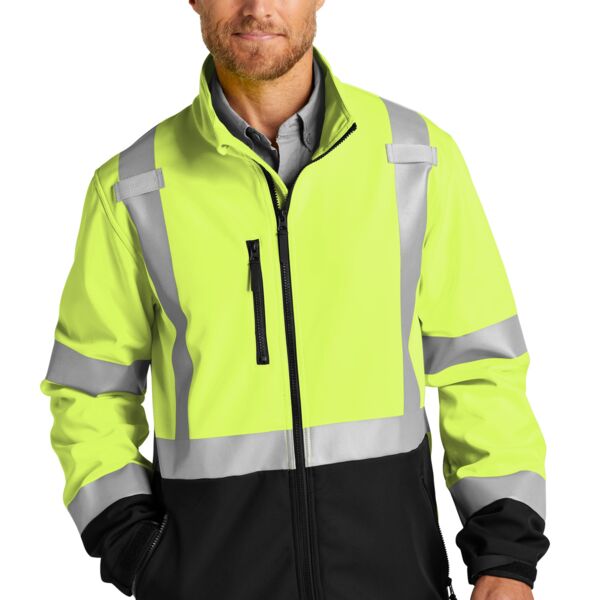 CornerStone Ansi 107 Class 3 Soft Shell Jacket CSJ503 Ansi 107 Class 3 Soft Shell Jacket Thumbnail