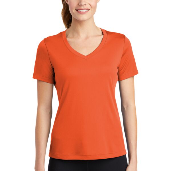 Sport Tek Ladies PosiCharge ® Competitor V Neck Tee LST353 Ladies PosiCharge ® Competitor V Neck Tee Thumbnail