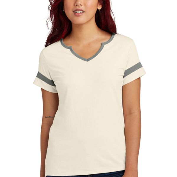 Sport Tek Ladies Halftime Notch Neck Tee LST6041 Ladies Halftime Notch Neck Tee Thumbnail